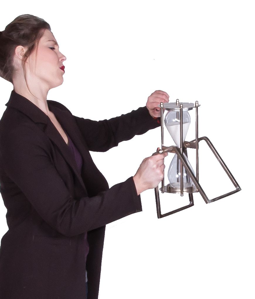 “Stetesham Manor” Classic Hour Glass  “Stetesham Manor” Classic Hour Glass