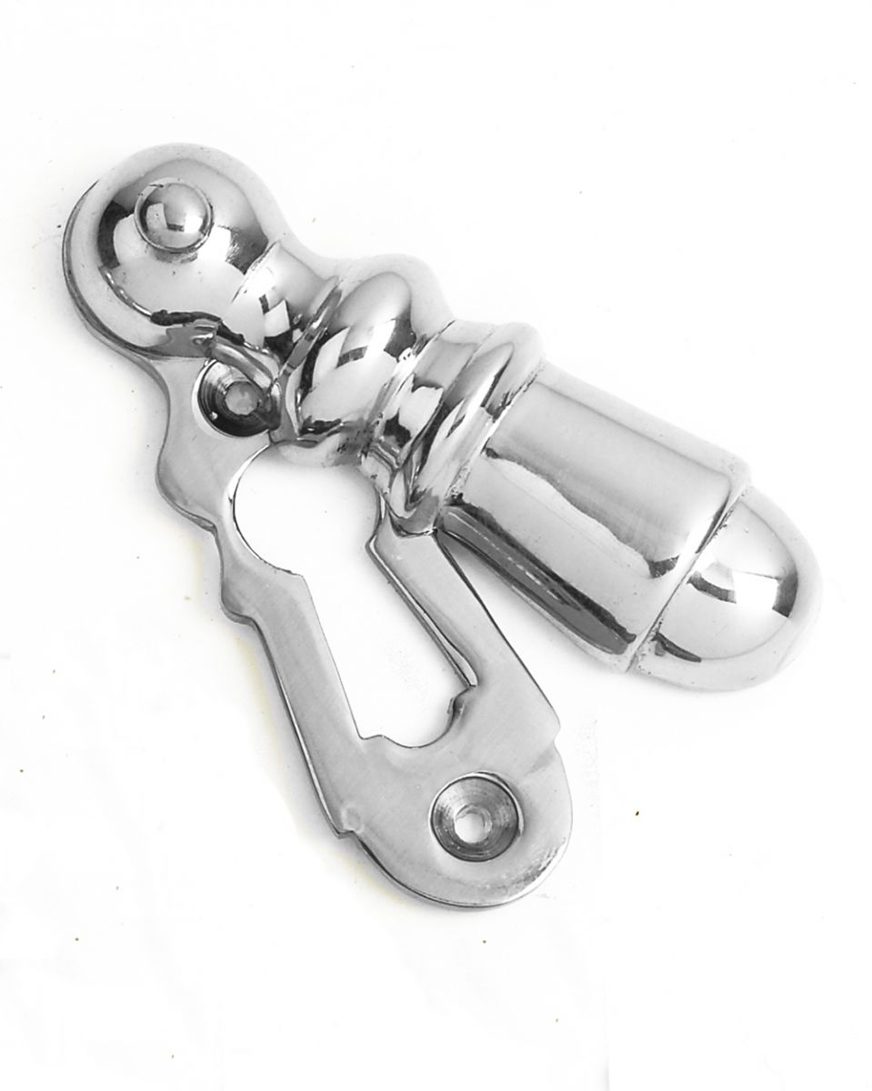 Egremont Escutcheons in a Bright Chrome Finish Egremont Escutcheons in a Bright Chrome Finish