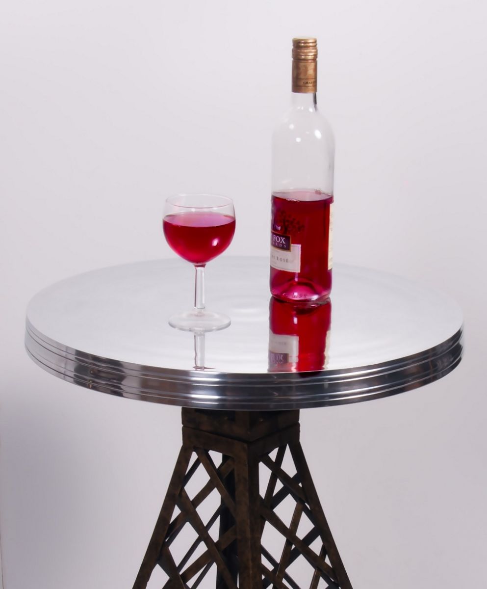 “Parisian Park” Eiffel Tower Table with Aluminium top “Parisian Park” Eiffel Tower Table with Aluminium top