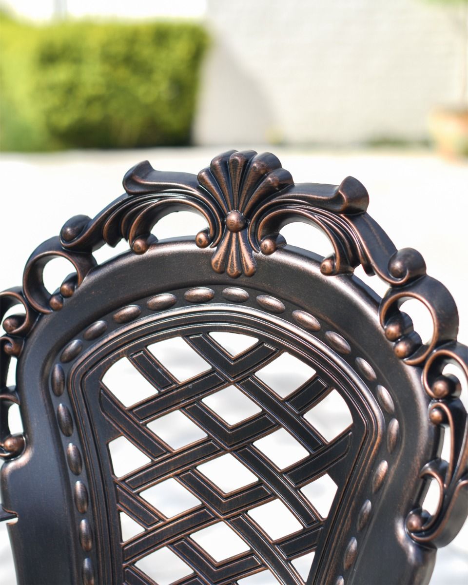 Scroll Detail on Back of chair 