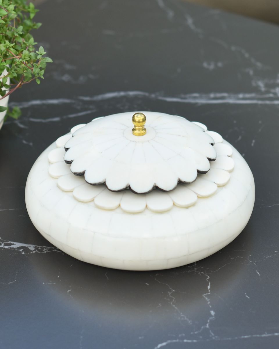 Elegant "Lunaris" Keepsake Bowl