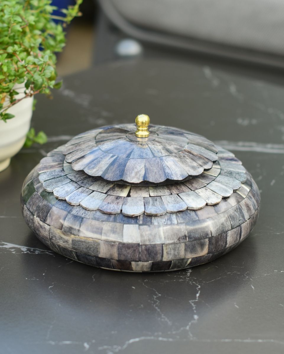 Elegant "Obscura" Keepsake Bowl