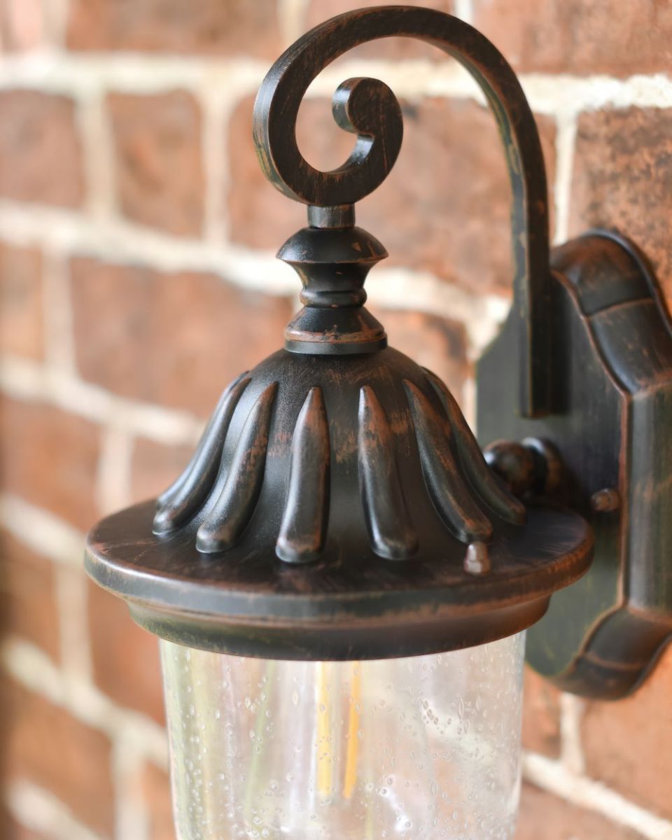 Close up of top of light Close up of top of light