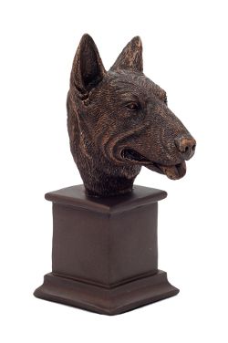 English Bull Terrier Dog Bust