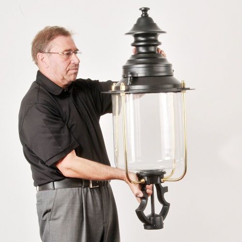 Head Belgravia Lantern to Scale