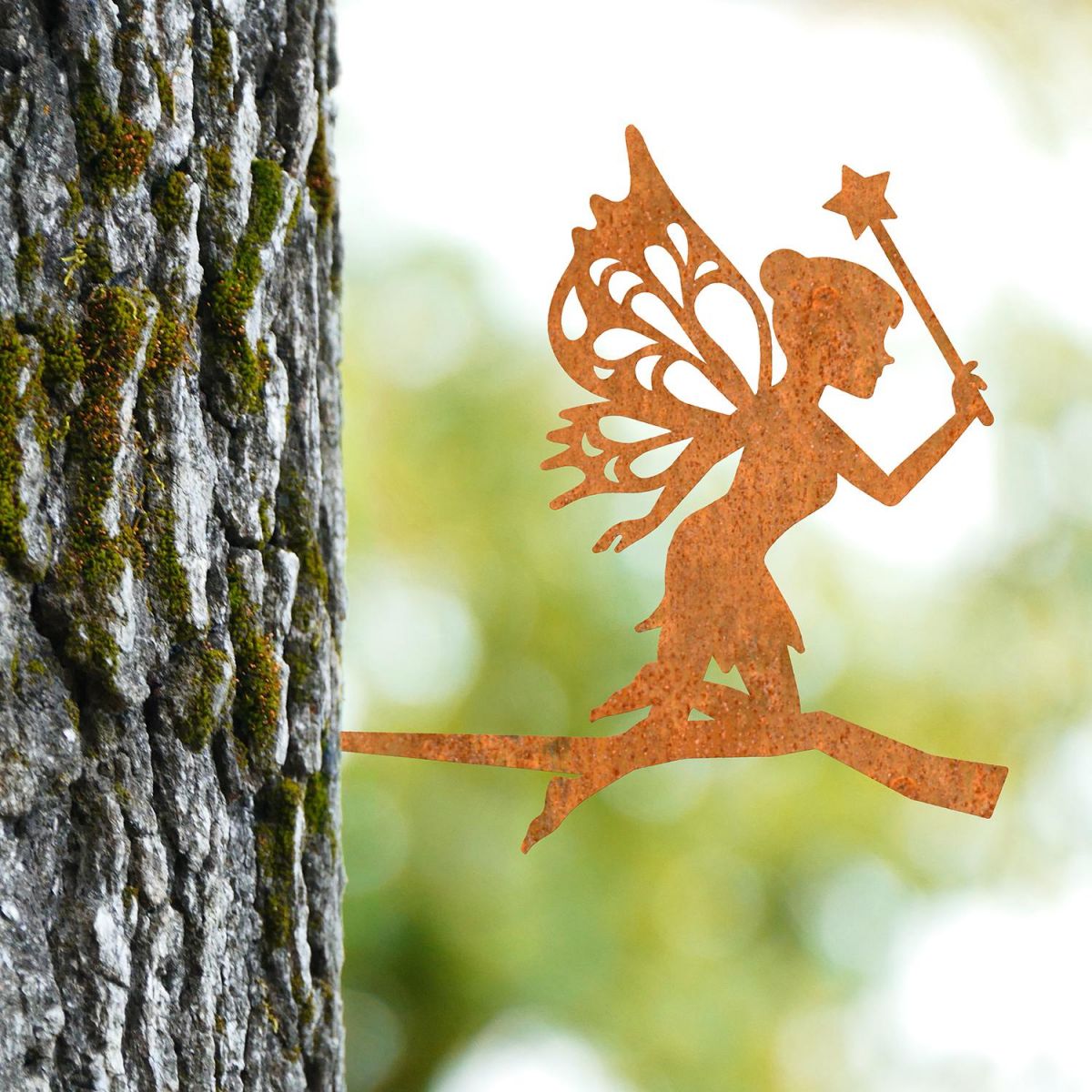 Fairy With Wand Tree Spike in Situ