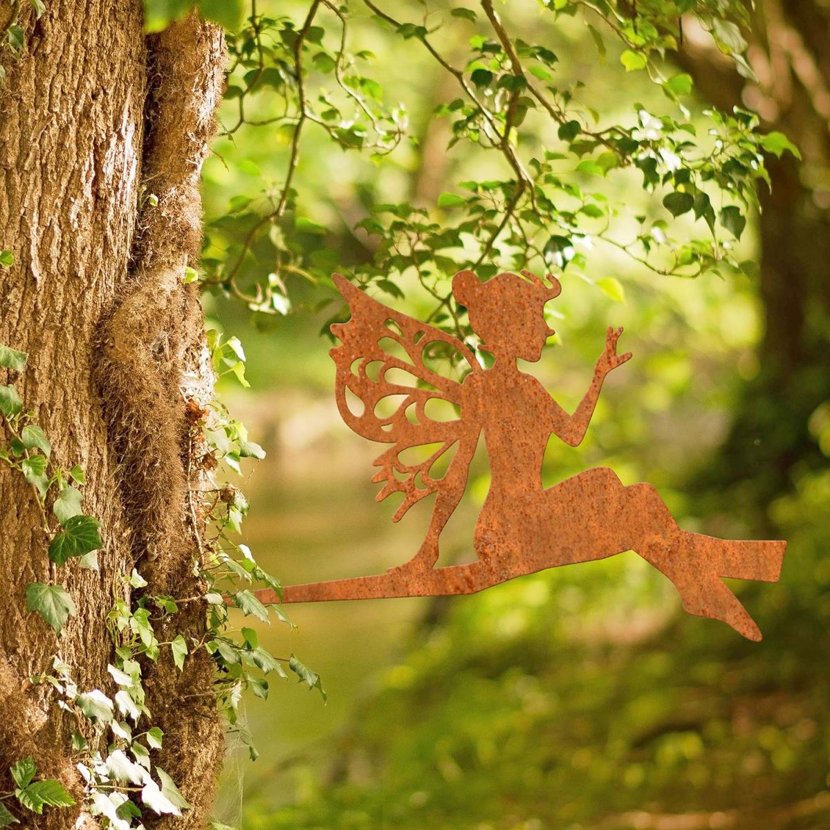 Sitting Fairy Tree Spike in the Forest