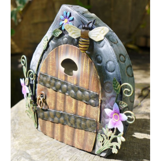 Side View of The Colourful Fairy Door Ornament Side View of The Colourful Fairy Door Ornament