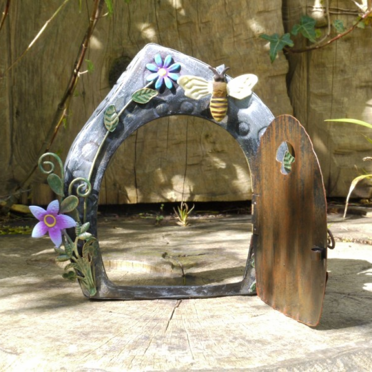 Fairy Ornament With The Door Open Fairy Ornament With The Door Open