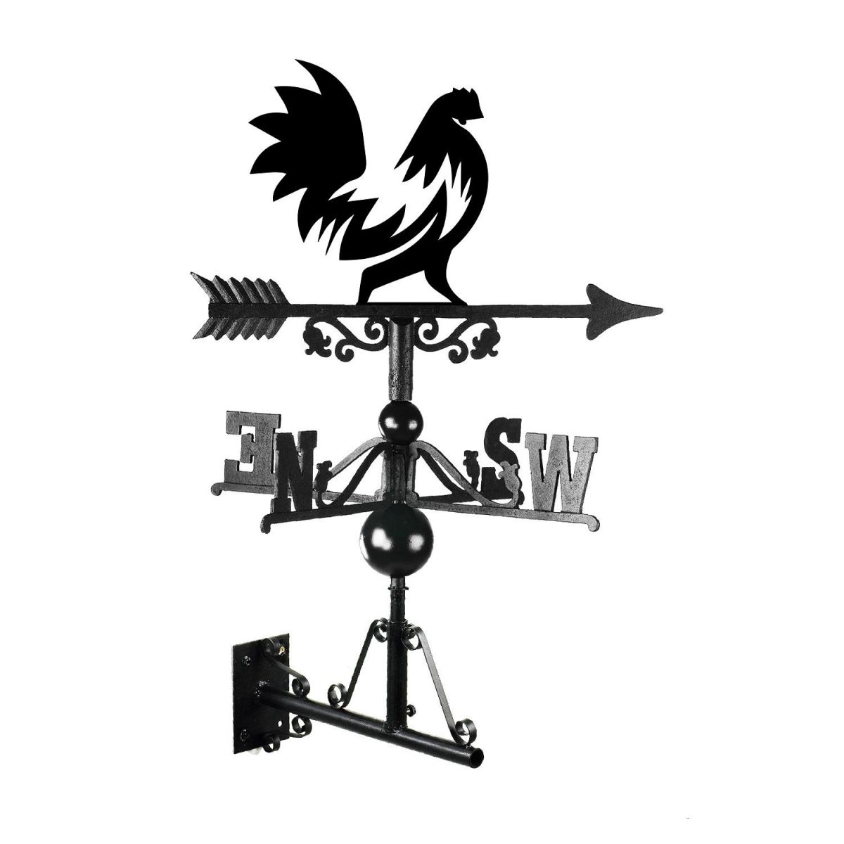 Farm Yard Rooster Weathervane in Full Farm Yard Rooster Weathervane in Full