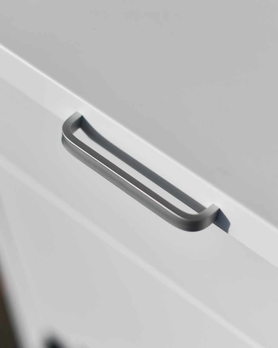 Felton white contemporary parcel box lid