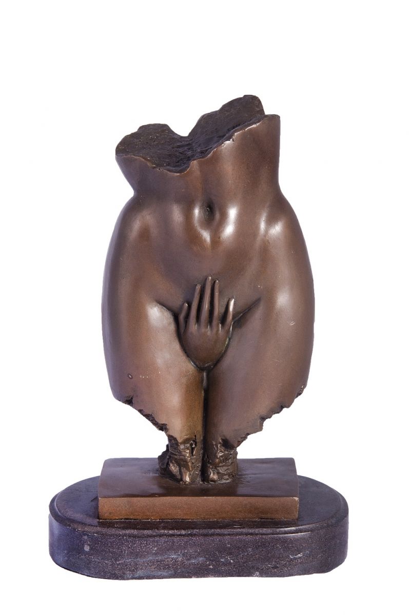 “Vivianah” Abstract Bronze Sculpture