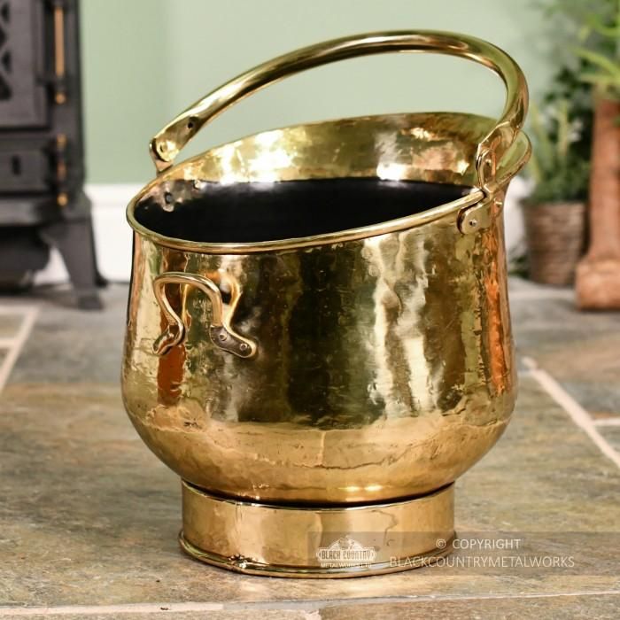 Blenheim Coal Bucket in Situ by the Fire Place