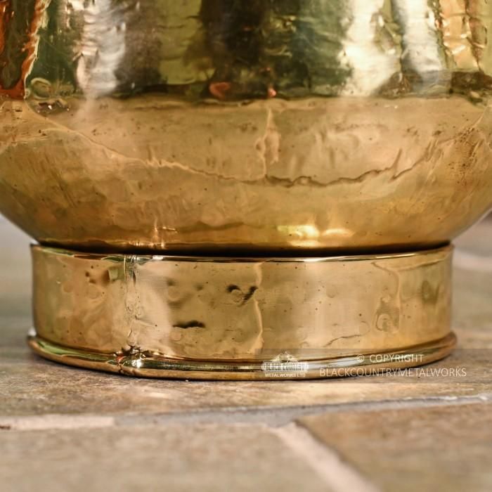 Close-up of the Base of the Blenheim Coal Bucket