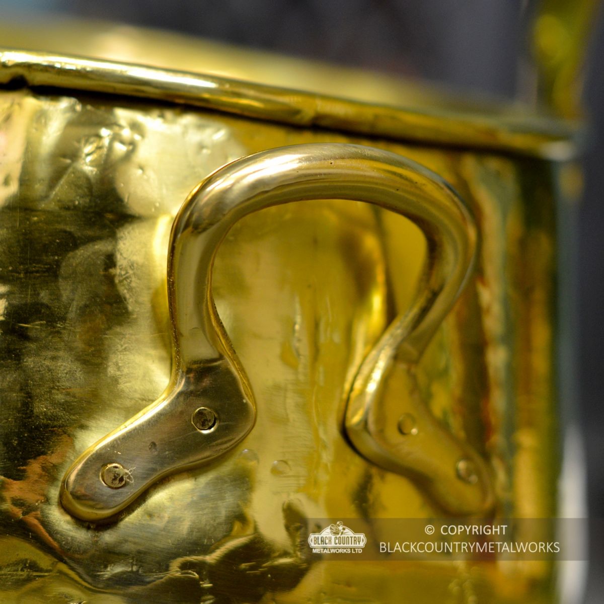 Carry Handle on the Back of the Coal Bucket