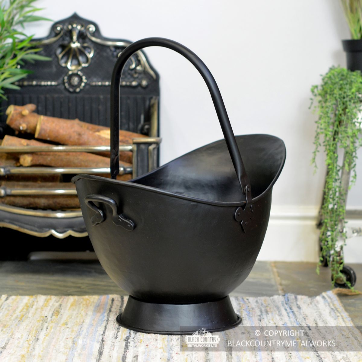 Back View of the Waterloo Coal Bucket