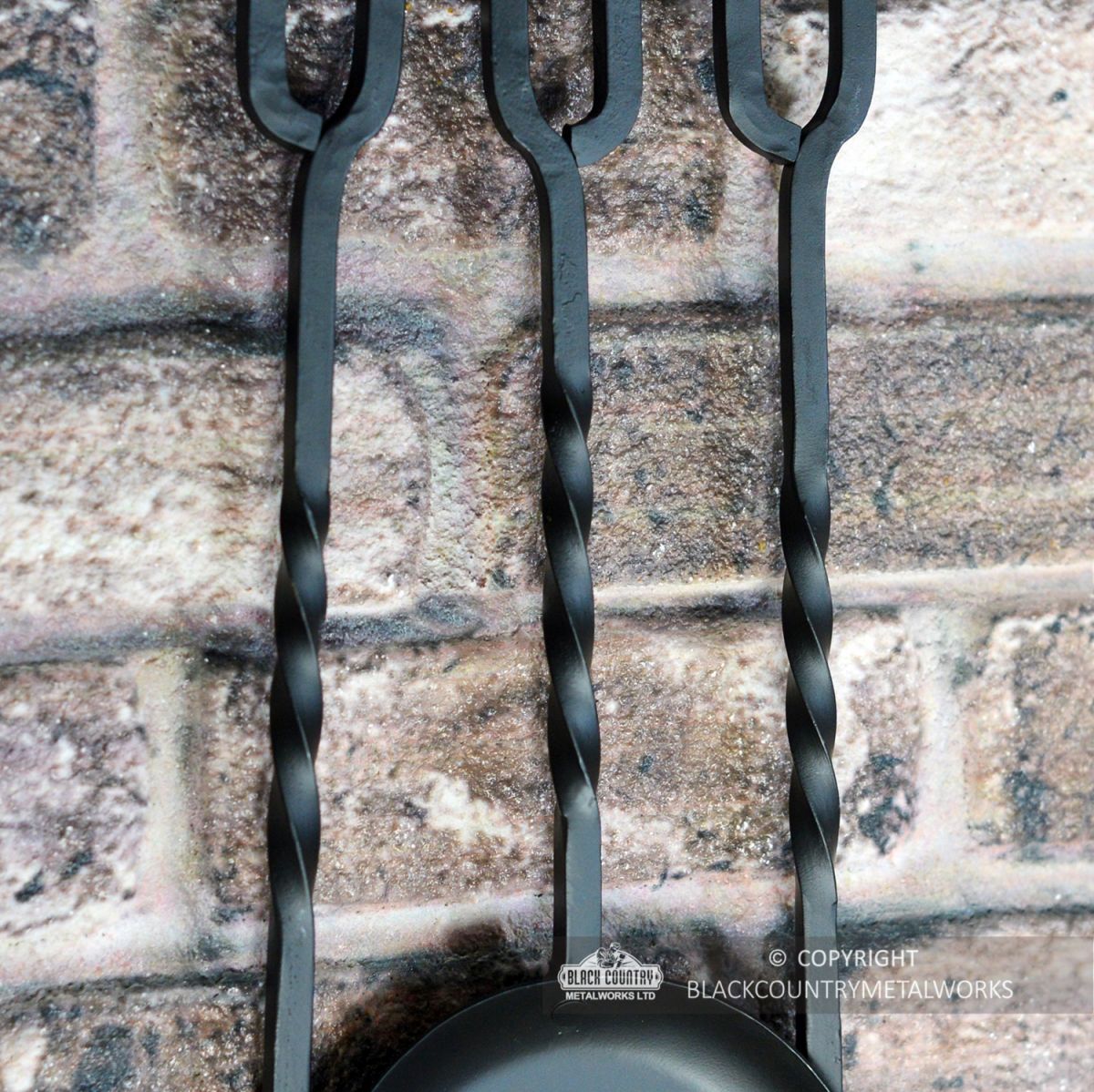 Blacksmith Twist Design on the Tools