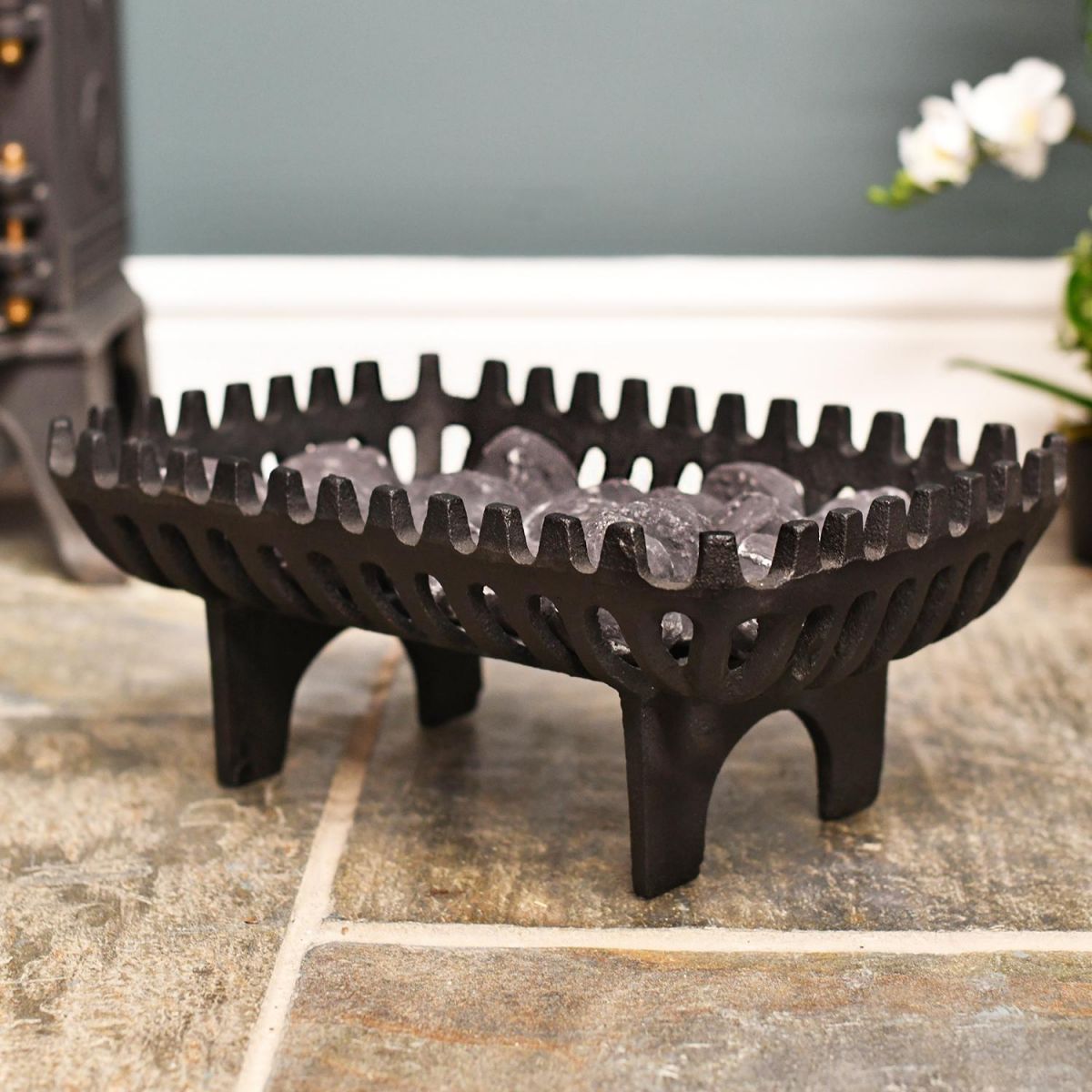 Heavy Duty Fireplace Basket