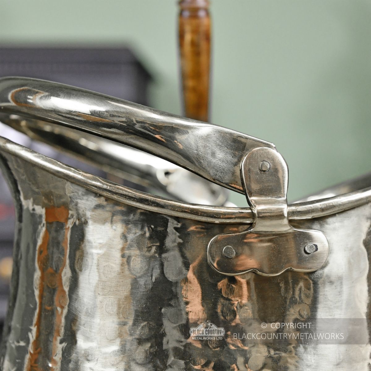 Bright Chrome Contessa Coal Bucket