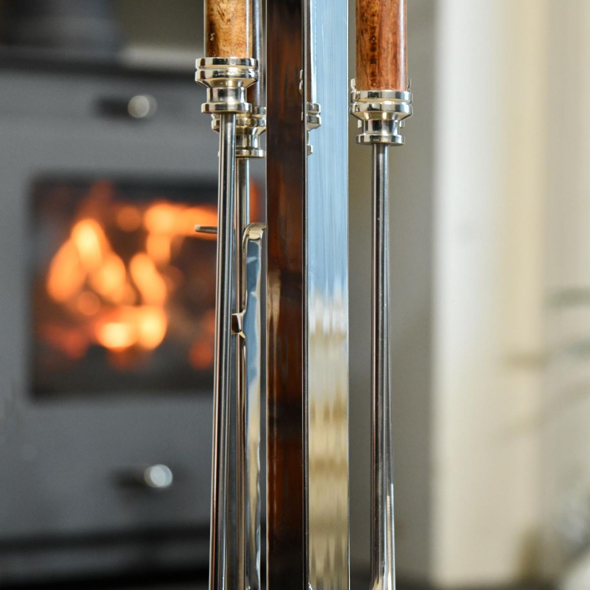 Close up of Stainless Steel Companion Set Tools 