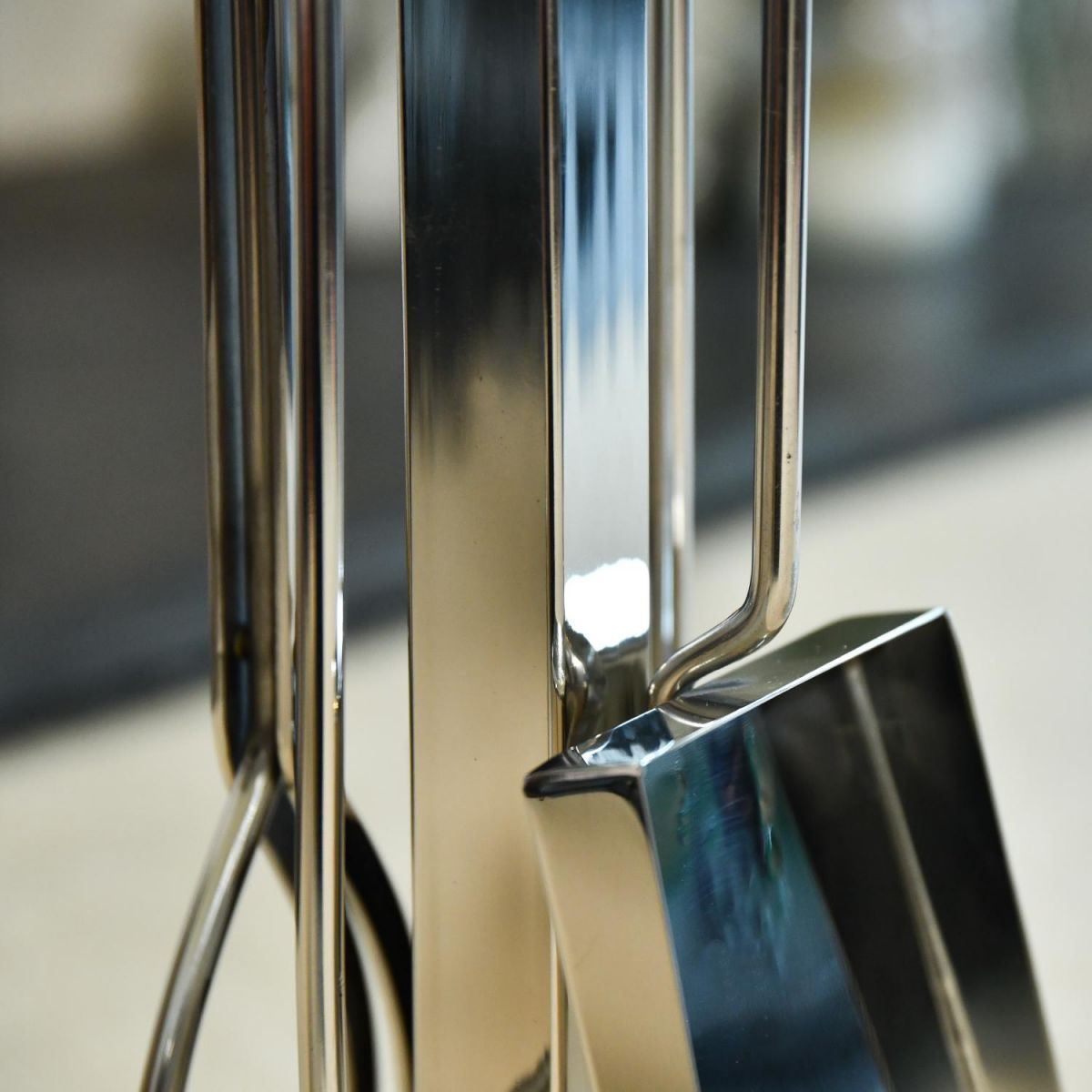 Close up of Stainless Steel Tools 