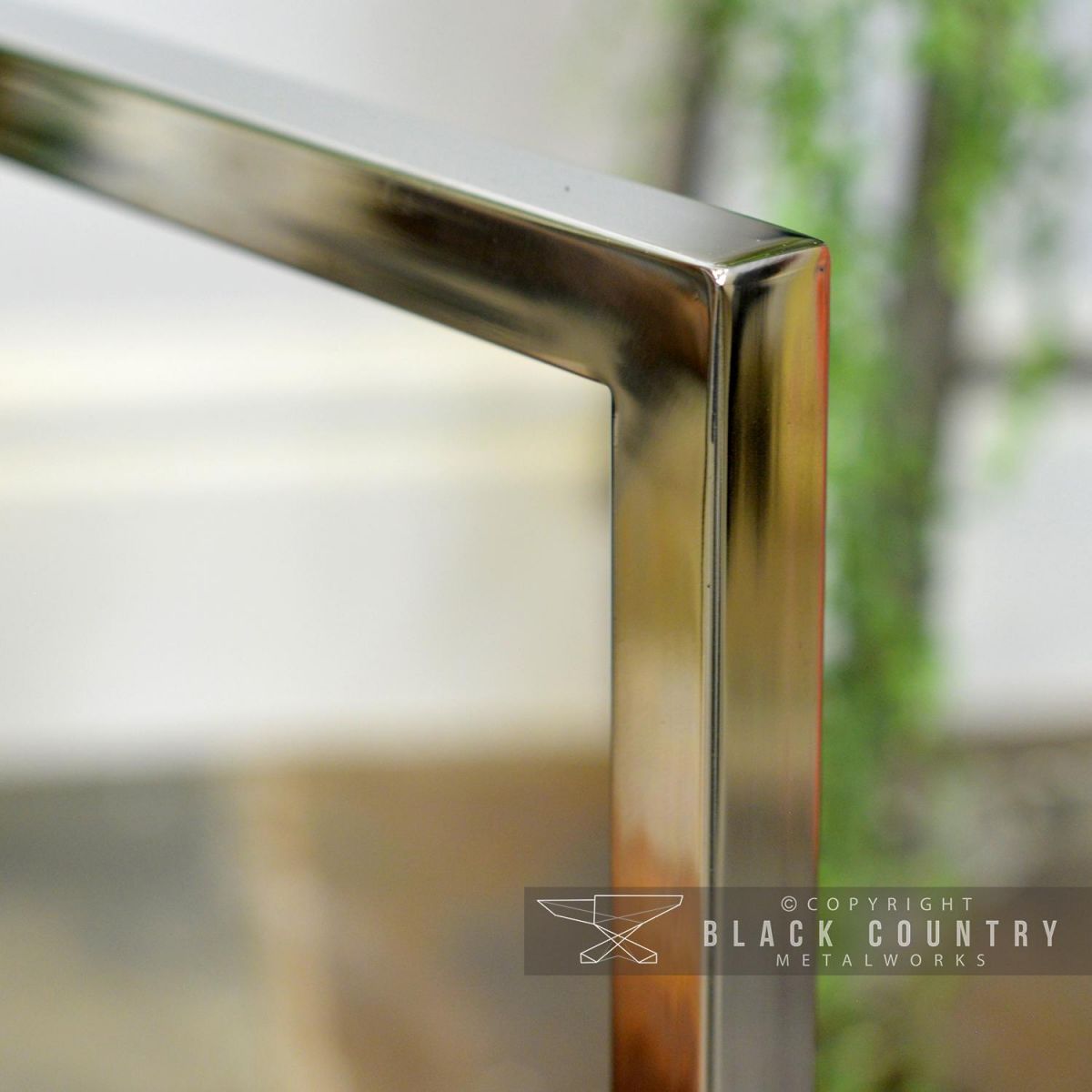 Close-up of the Stainless Steel Finish