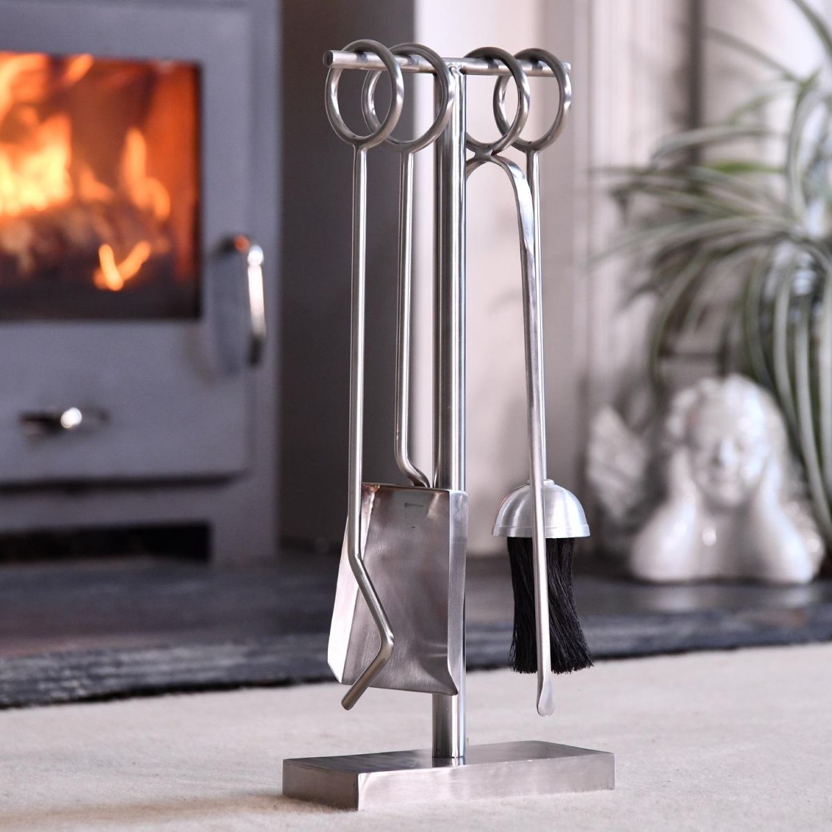 Midleton Brushed Steel Companion Set