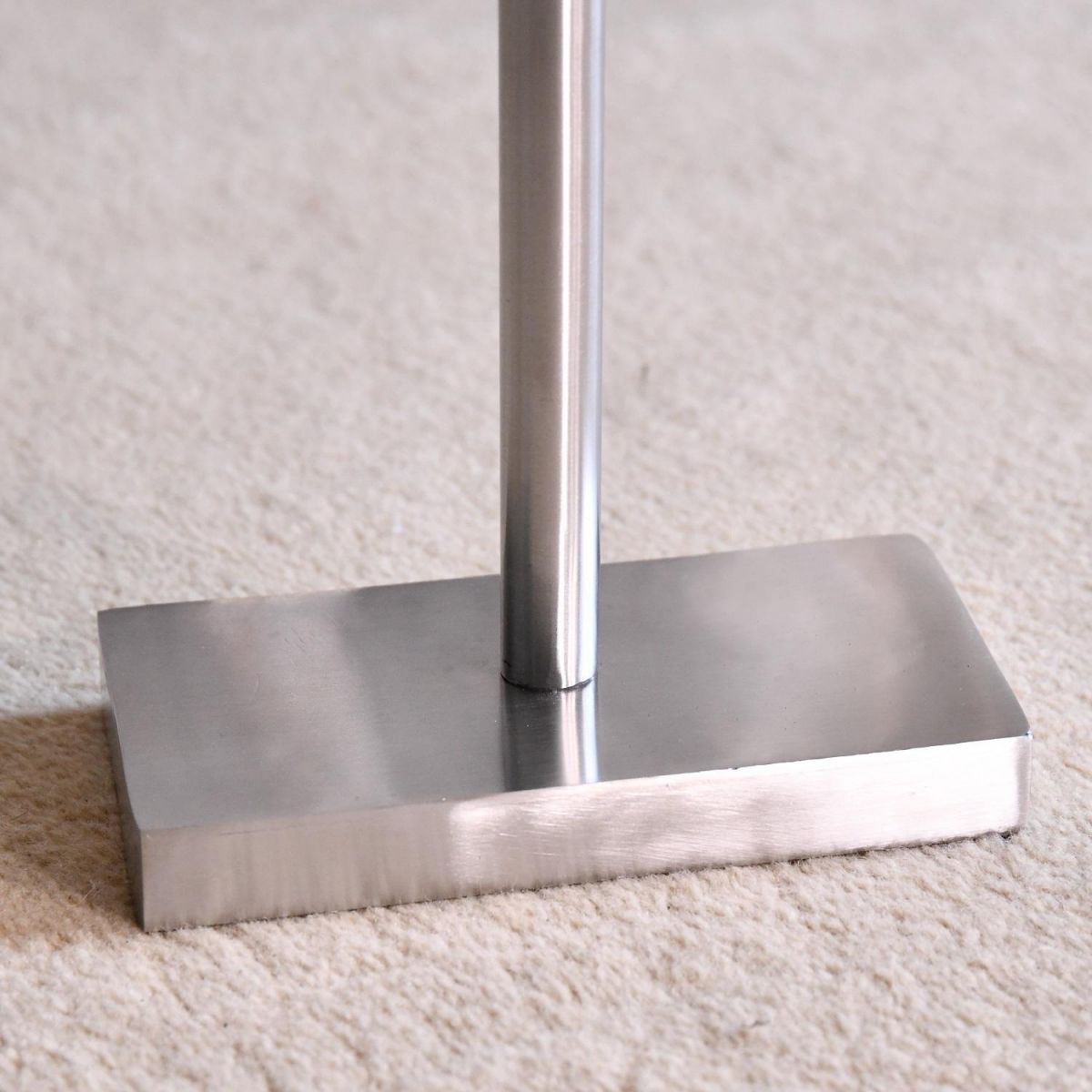 Close up of rectangular base