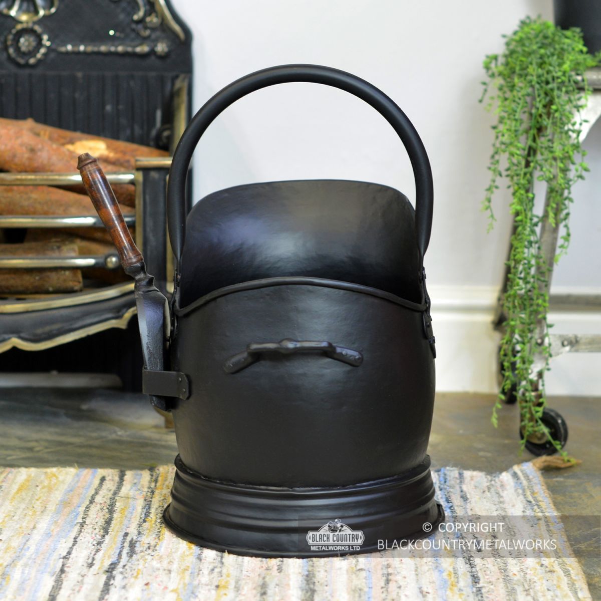 View of the Back of the Coal Bucket