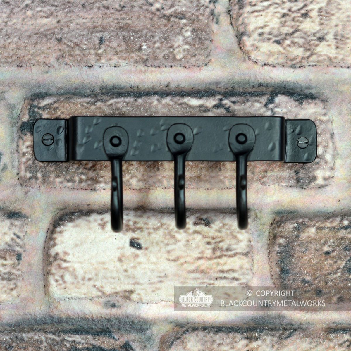 Front View of the Wall mounted Tool Rack