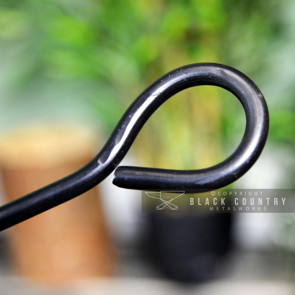 Close-up of the Looped Handle on the Spade