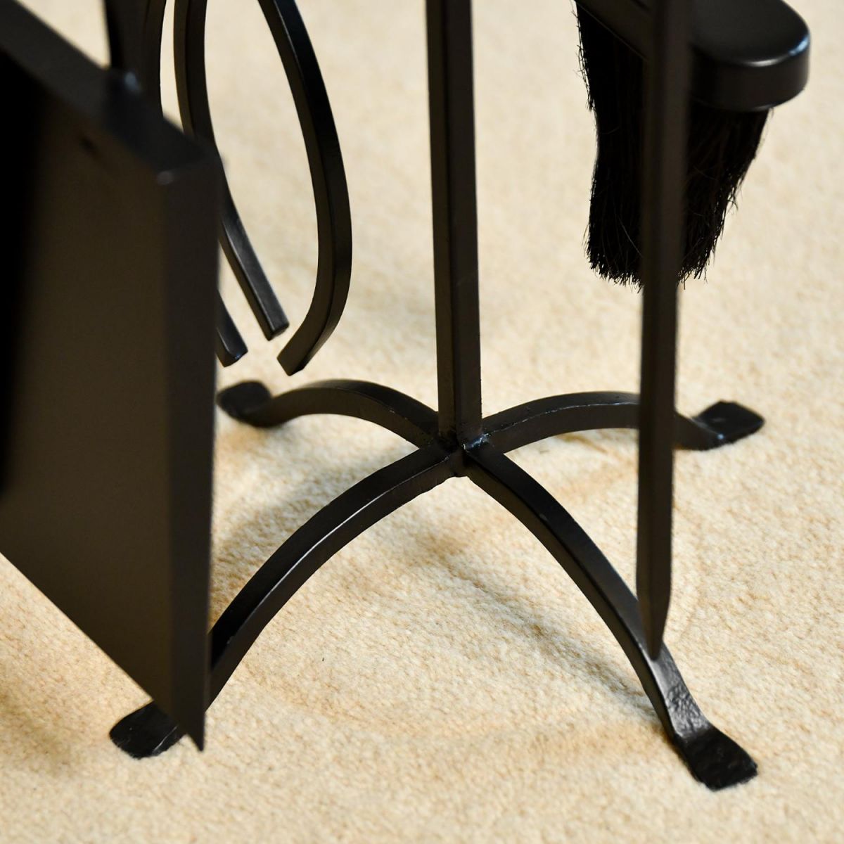 Close up of Companion Set Stand Feet and Tools  Close up of Companion Set Stand Feet and Tools