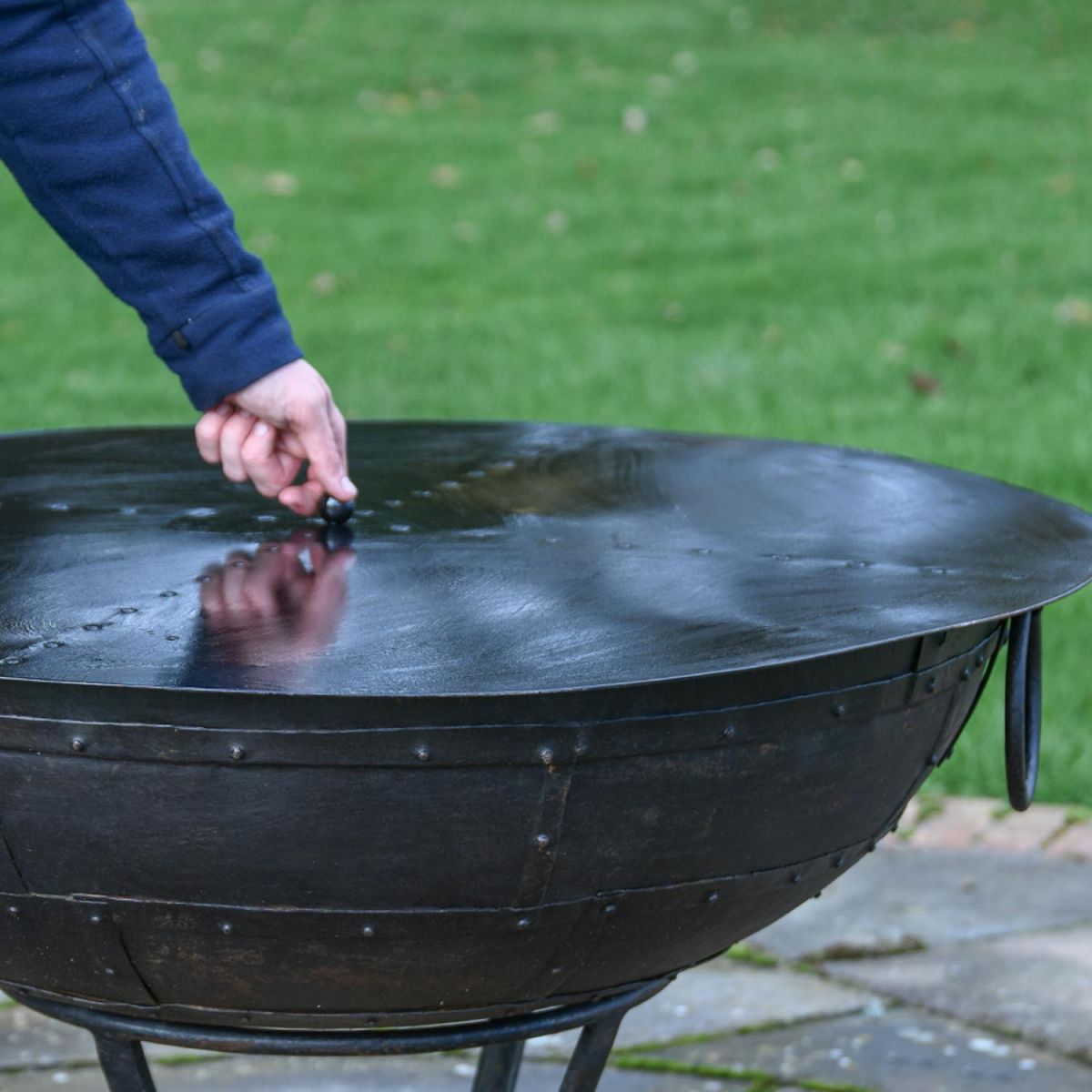 100cm Kadai Fire Bowl Lid  100cm Kadai Fire Bowl Lid