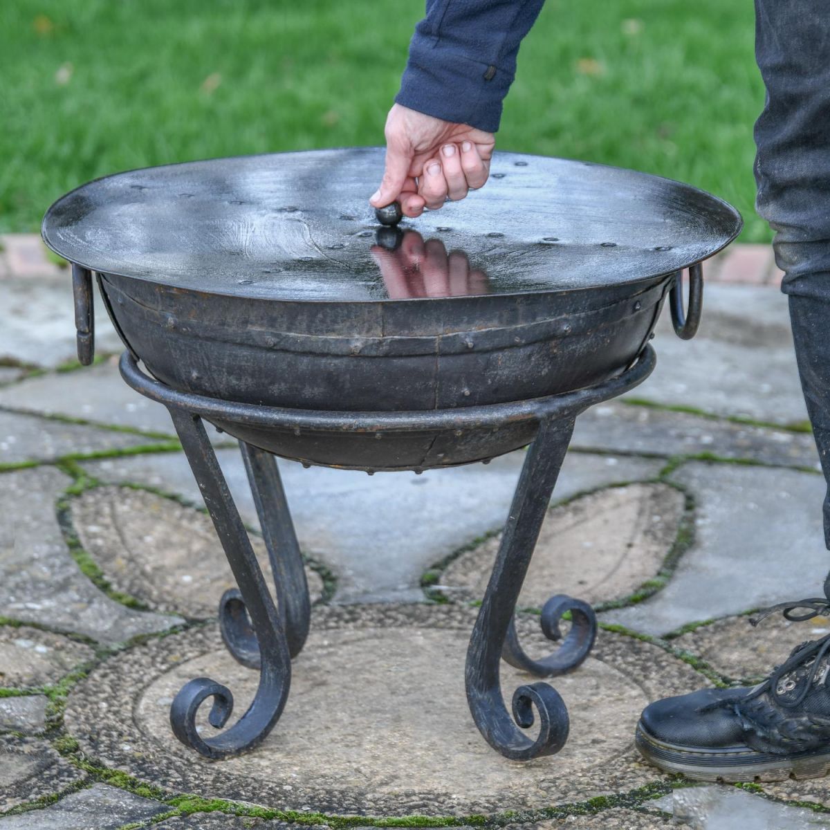 60cm Kadai Fire Bowl Lid- 60cm 