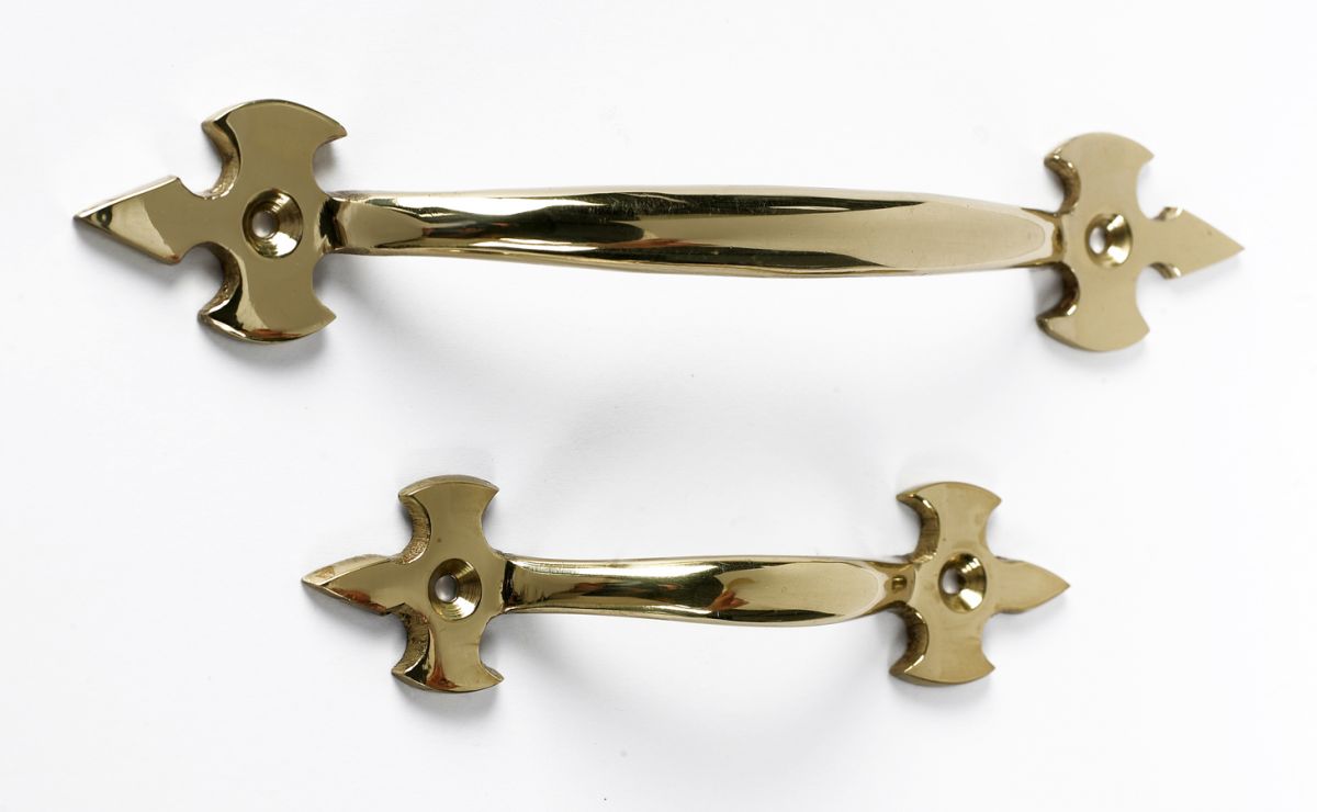 Fleur de Lys Cabinet Handles