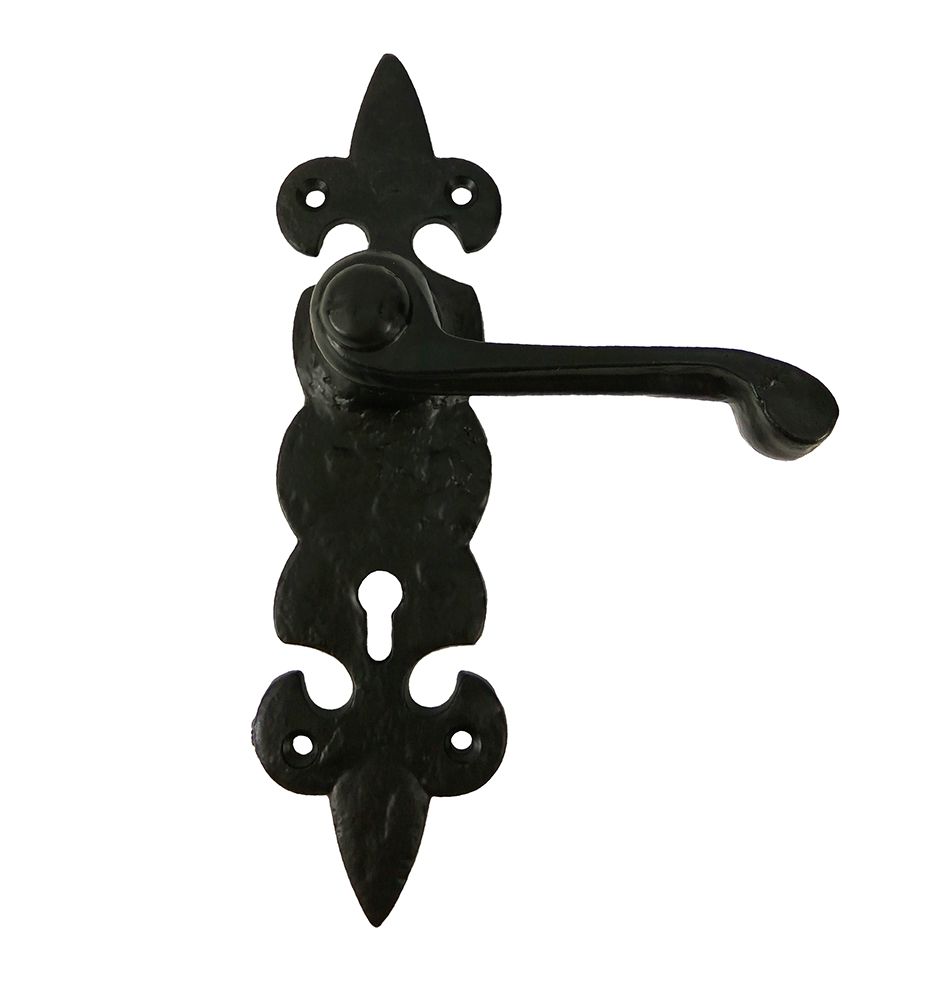 "Allerton Hold" Fleur-De-lys Lever Lock Set 