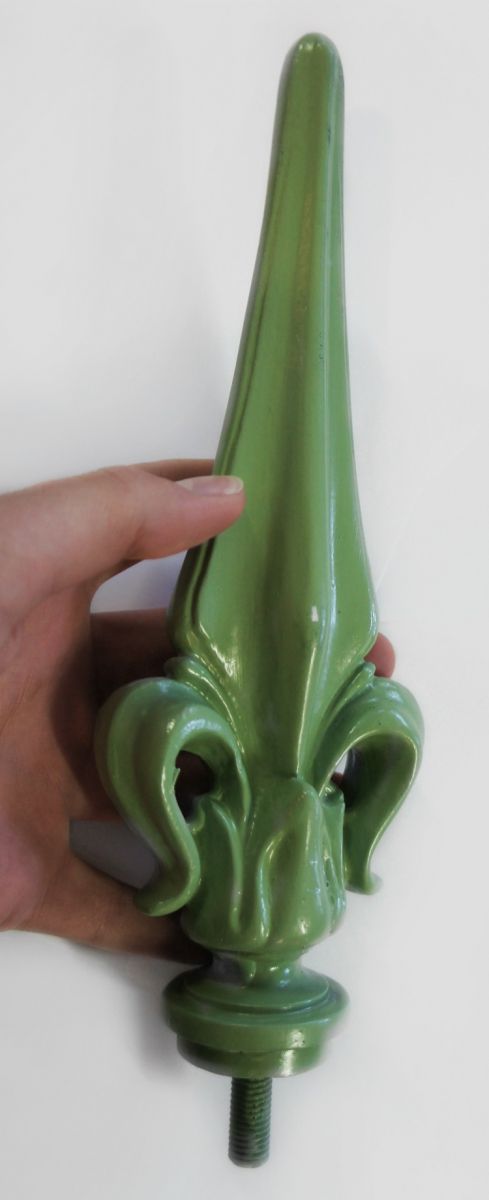 Aluminium Fleur De Lys Finial Aluminium Fleur De Lys Finial