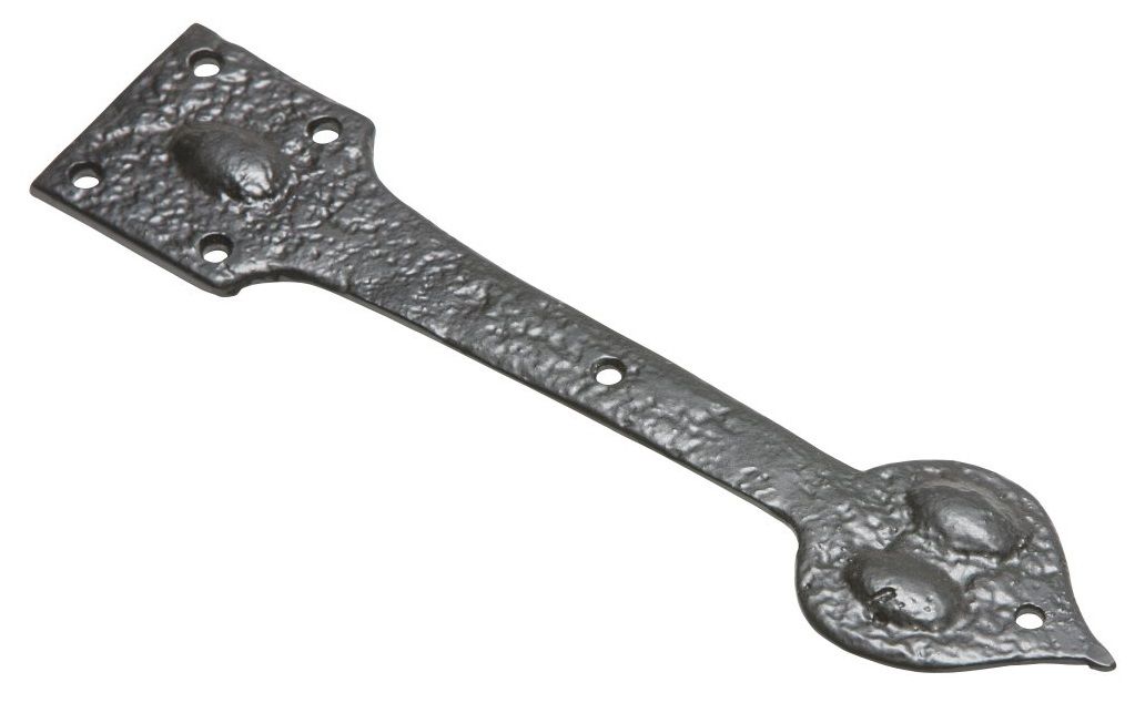 Fluer De Lis Cast Iron Door Hinges