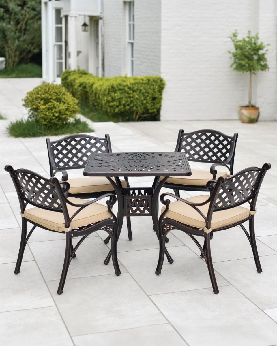 Four Seater Garden Furniture In Situ  Four Seater Garden Furniture In Situ