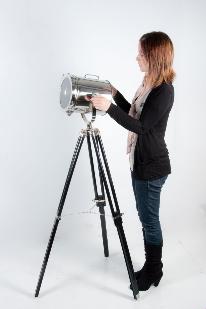 "Meddlemead" Aluminium Free Standing Spotlight