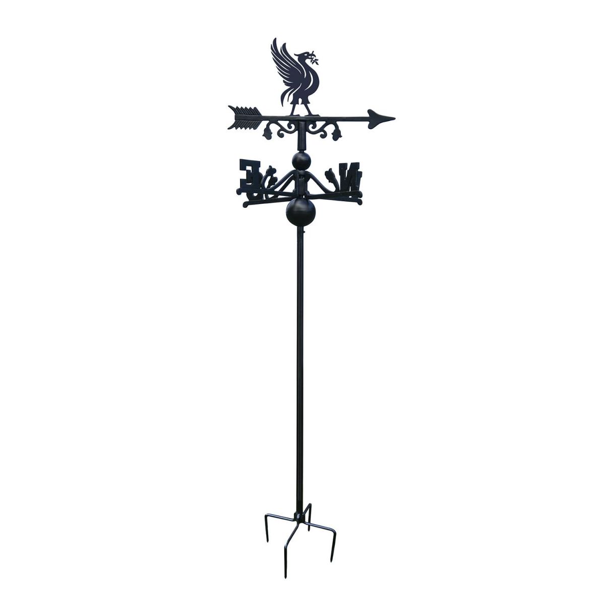 Liver Bird Free Standing Weathervane in Black