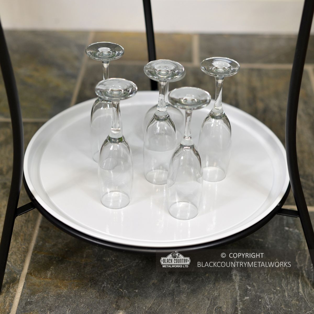 Glass Tray on the bottom of the Wine and Ice Cooler