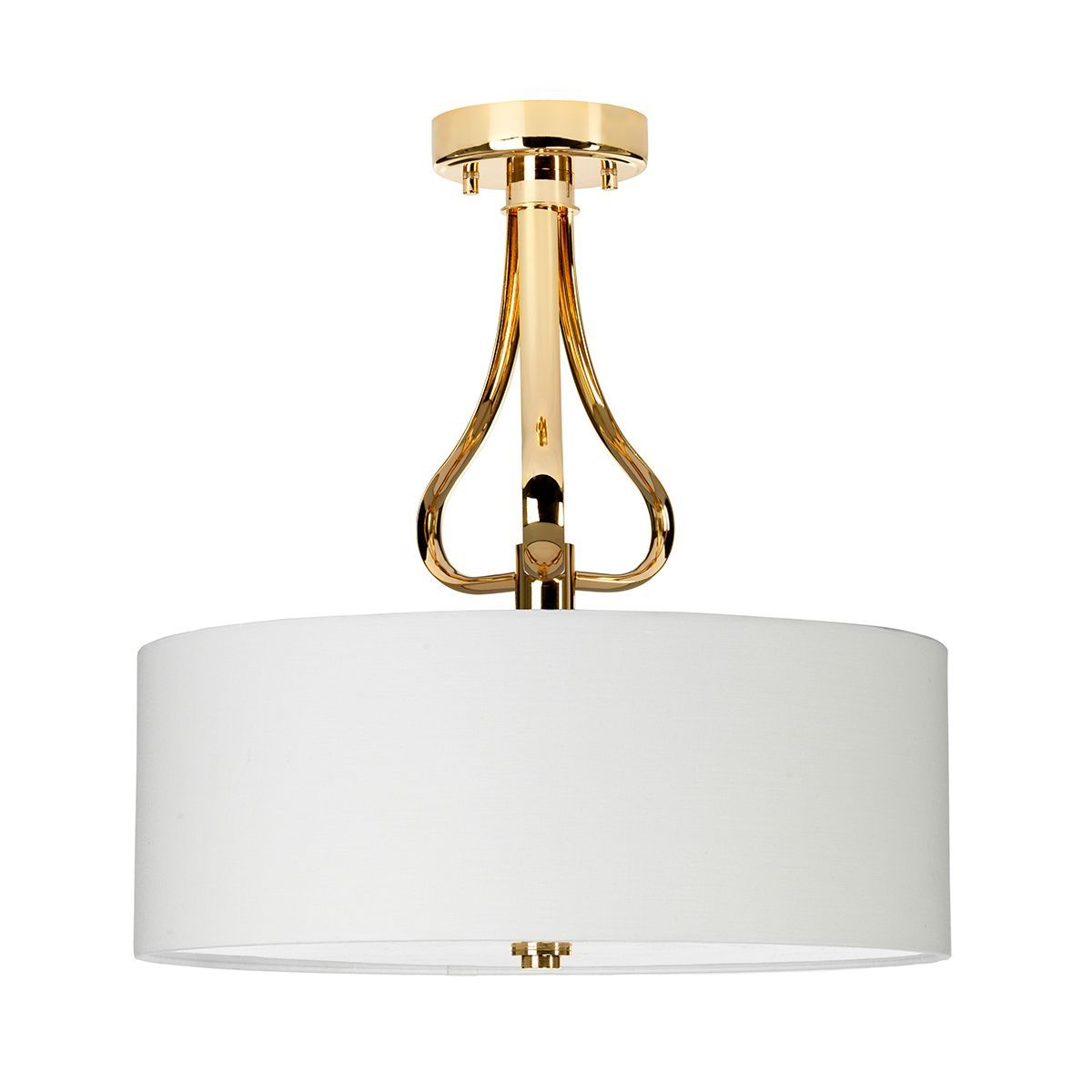French Gold Ceiling Light 