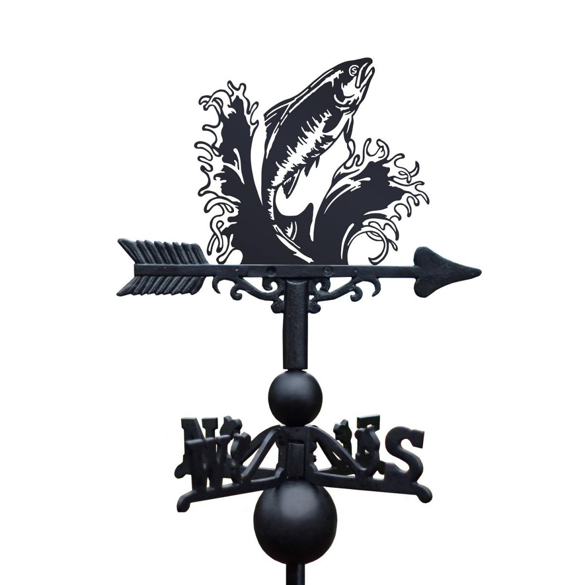 Freshwater Salmon Weathervane 