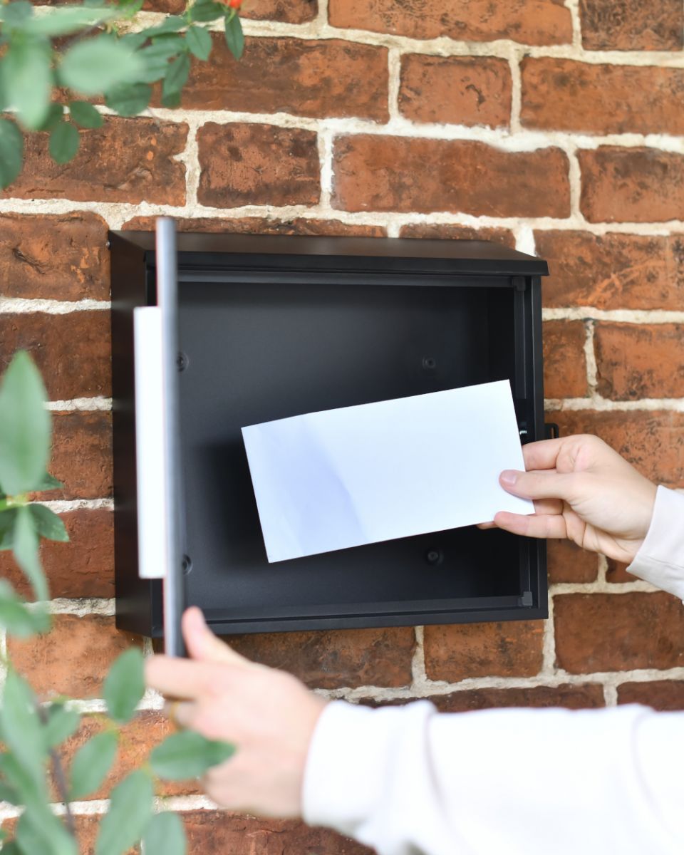 Front Opening Door On The Mayfeild Post Box Front Opening Door On The Mayfeild Post Box