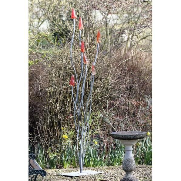 Red Toadstool Garden Sculpture Red Toadstool Garden Sculpture