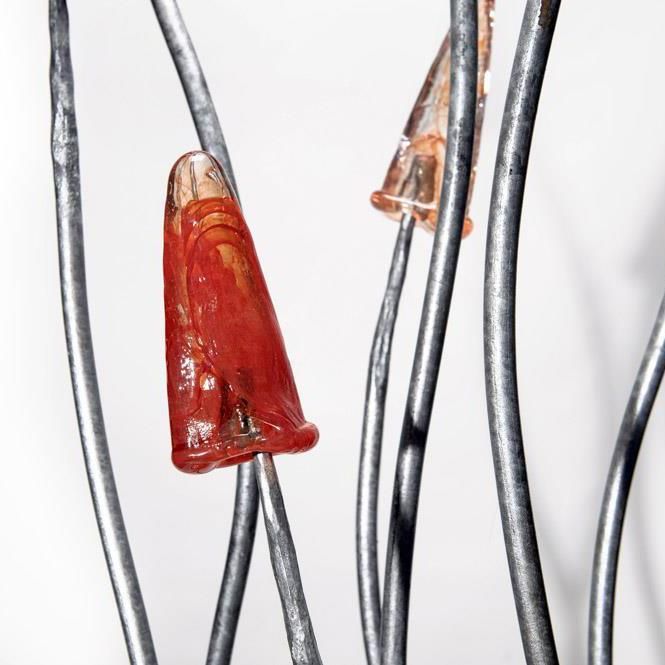 Red Toadstool Garden Sculpture Red Toadstool Garden Sculpture