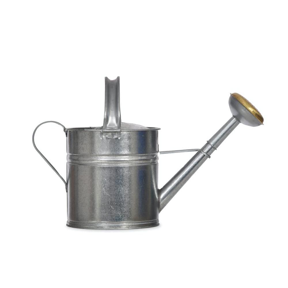 Traditional Watering Can in a Galvanised Finish Traditional Watering Can in a Galvanised Finish