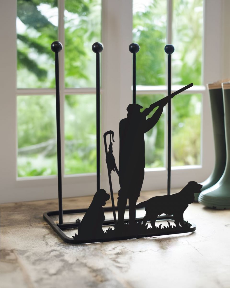 Springer Spaniel Boot Rack by door Springer Spaniel Boot Rack by door