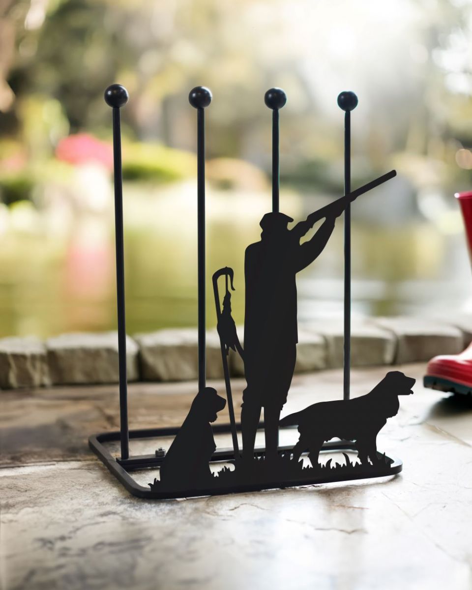 Springer Spaniel Boot Rack outside Springer Spaniel Boot Rack outside